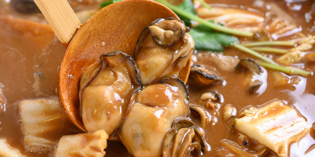 広島の牡蠣といえば名の上がる、老舗かき船レストラン