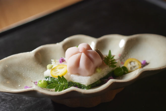 奈良を料理で再現する求道者による懐石